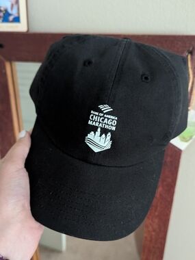 Bank of America Chicago Marathon Black Baseball Cap